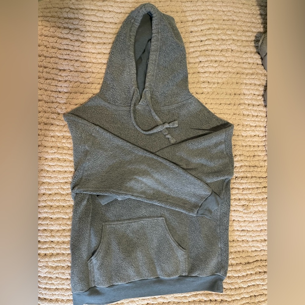 Soft grey hoodie